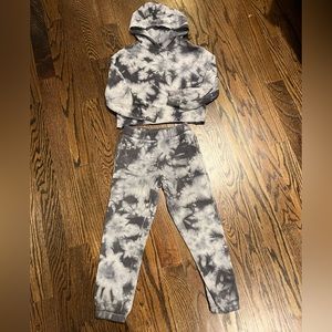 Fleece raw edge boxy hoodie- art class- target